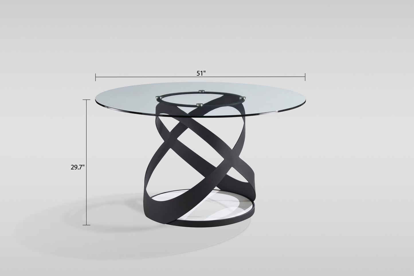 D1550 Dimi (Clear Glass/Black)