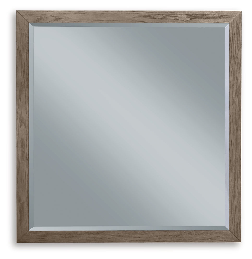 Chrestner Gray Bedroom Mirror (Mirror Only)
