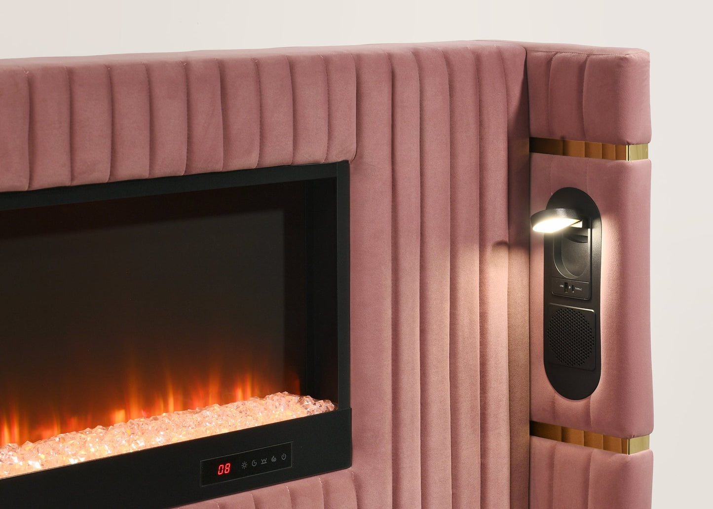 Romance2 Pink Platform Bed - Queen, King **NEW ARRIVAL**