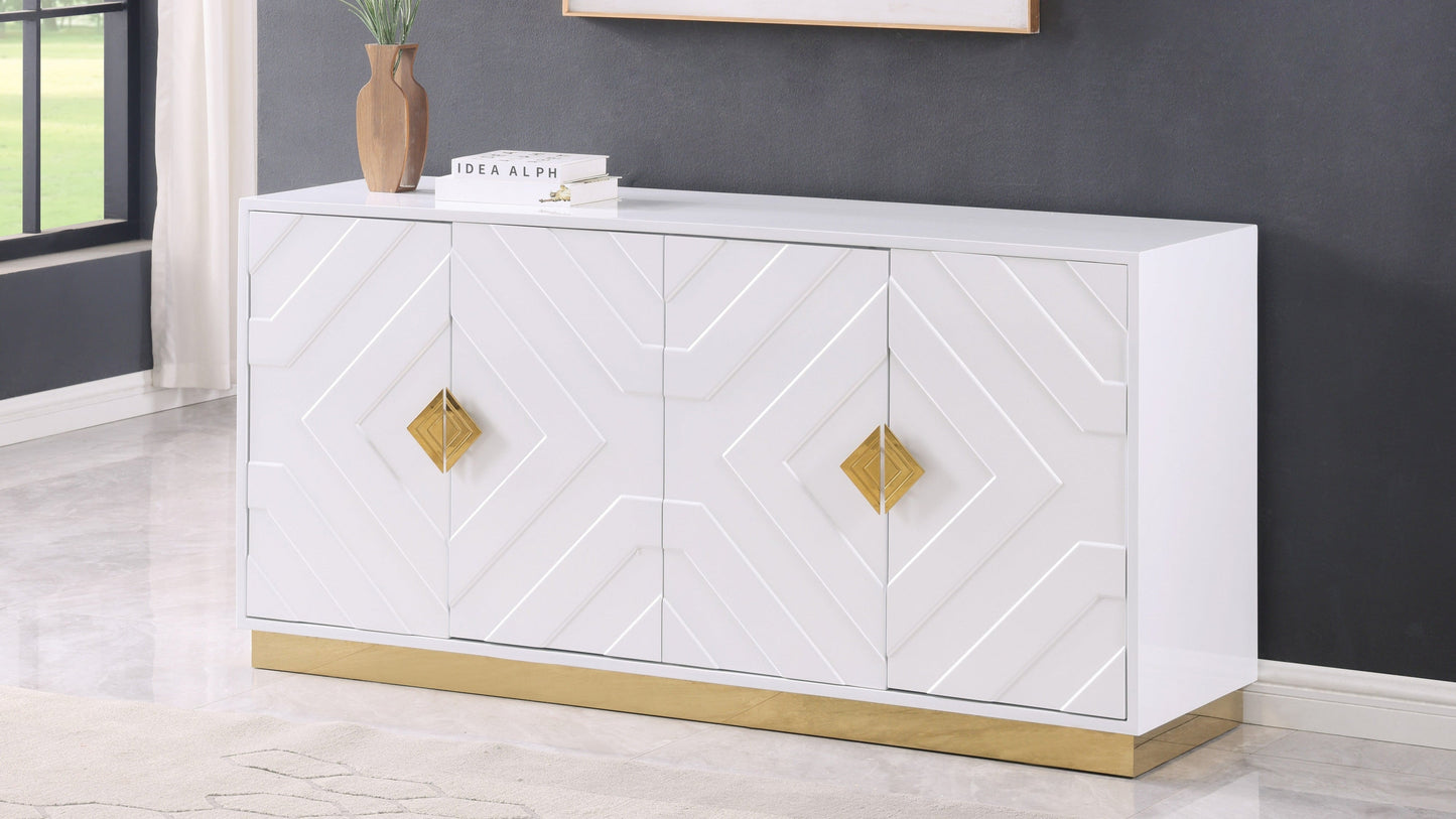 A-C13 Parso Console (White)