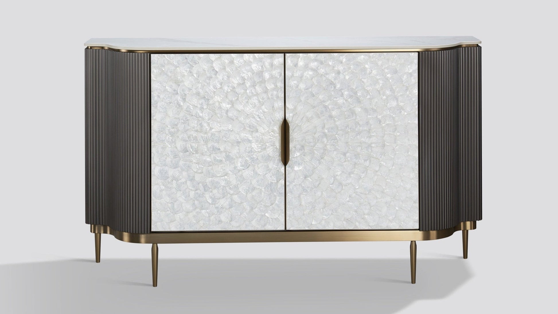 Solara Sideboard (Grey Silver)