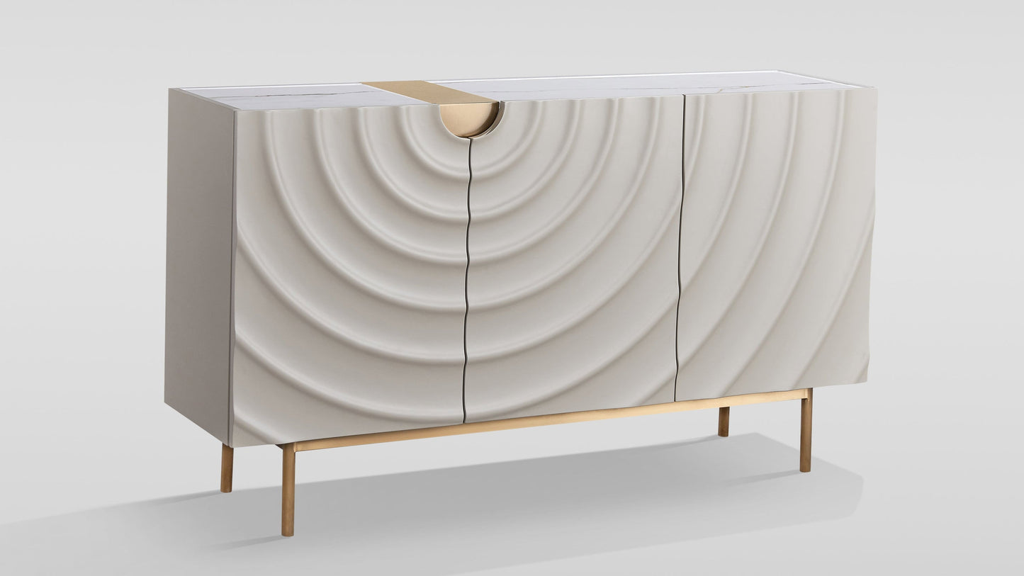 Onda Sideboard (Cream White)