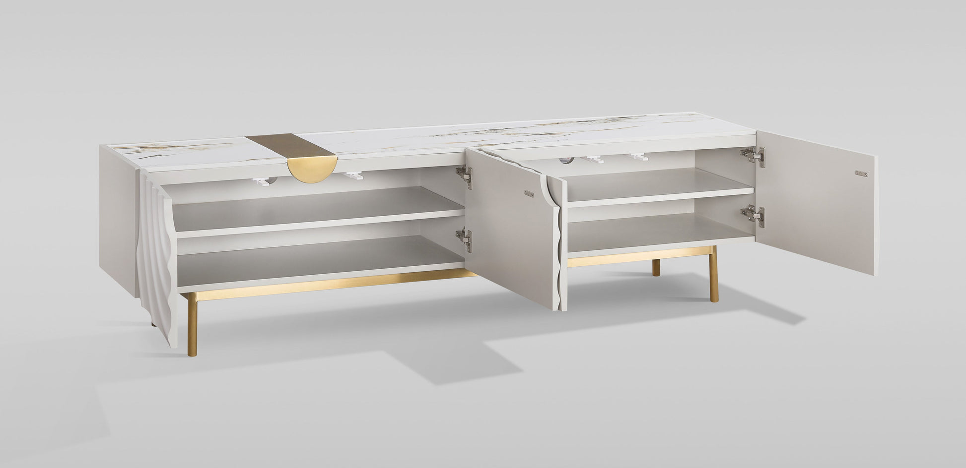 Onda TV Console (Cream White)