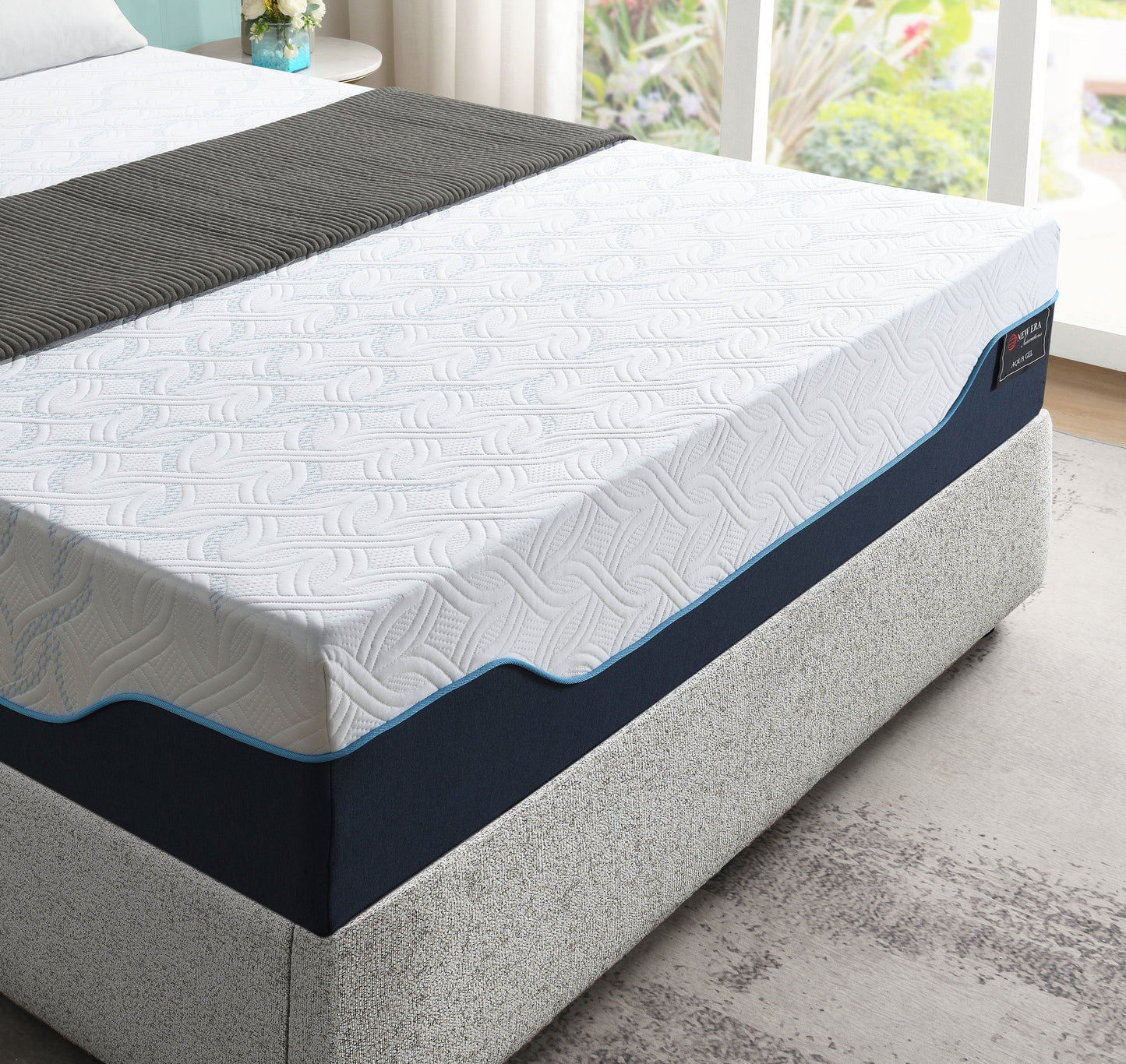 M212 Aqua 12" Gel Memory Foam