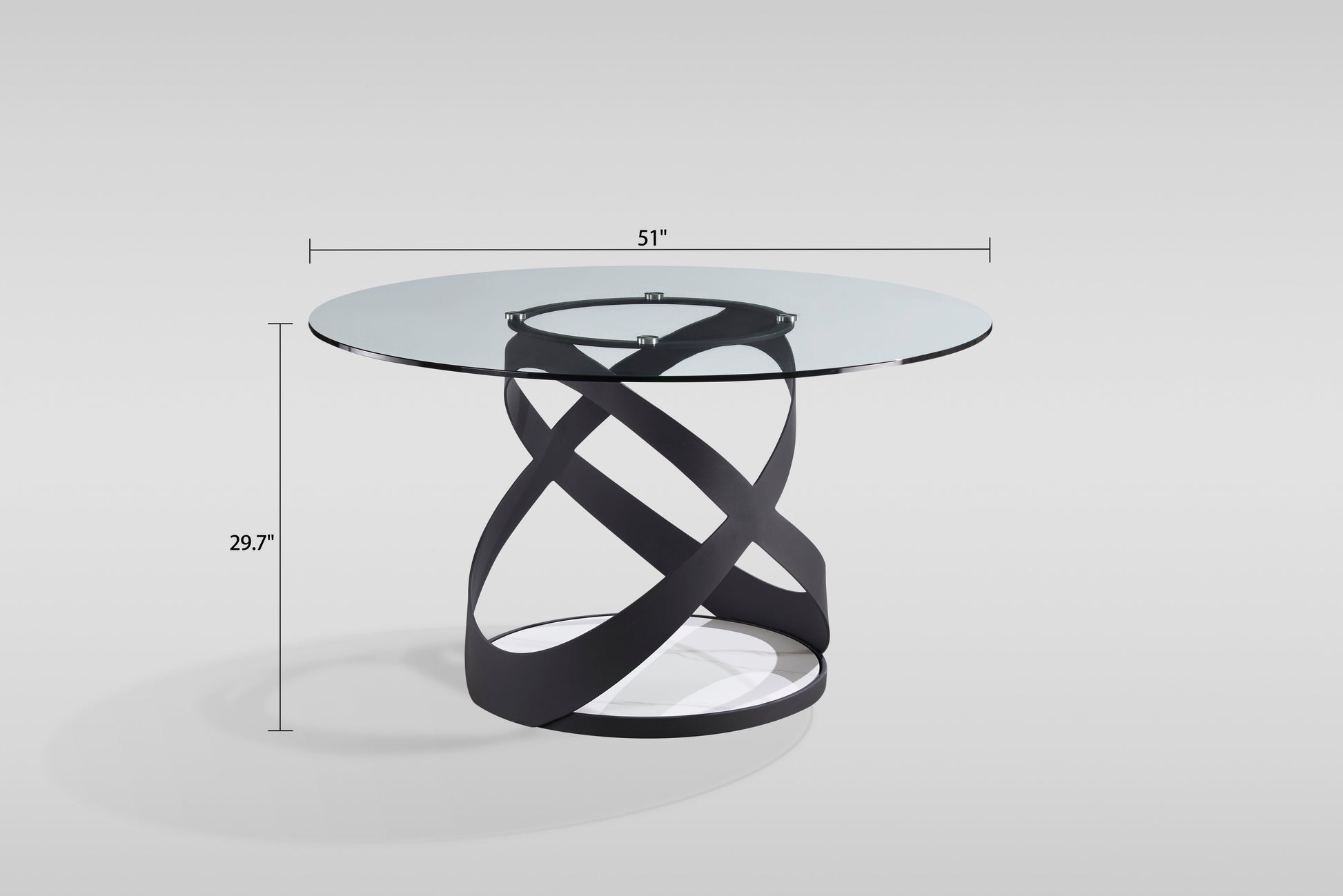 D1550 Dimi (Clear Glass/Black)