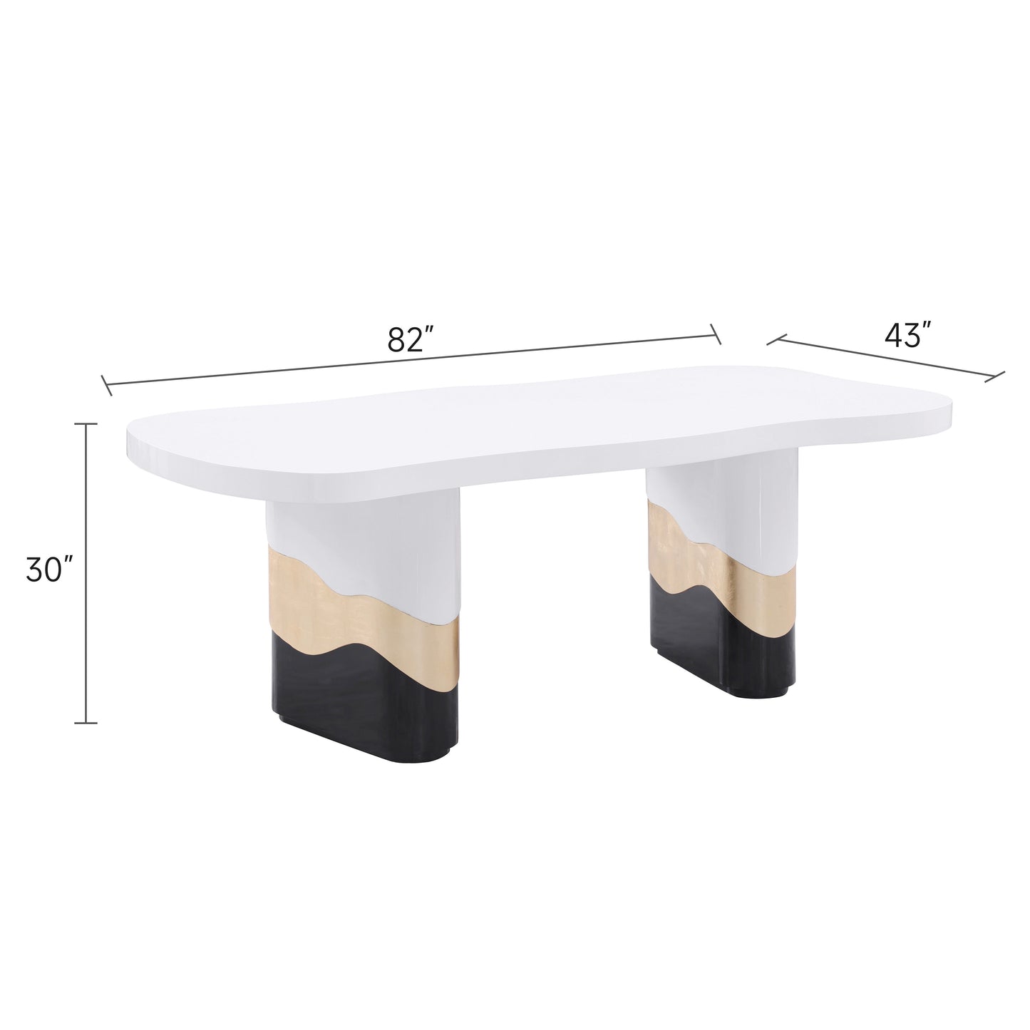 D901 Orion 82" Dining Table