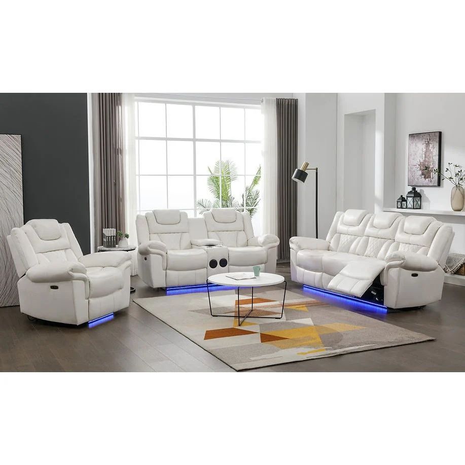 S2020 Party Time (White)combo
6217F-SV FLOOR LAMP
Tv stand blanco y dorado
D201 White - Glass Table + 6 Chairs