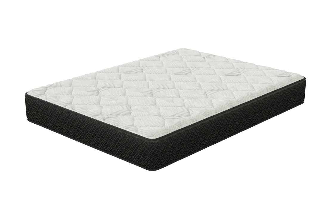 Mariah queen bed frame black, SH903 sectional black , 2x queen mattress gold 9 inch