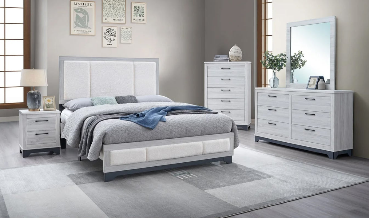 B4940 Kevin Bedroom set (Platform Bed) king 5pcs
