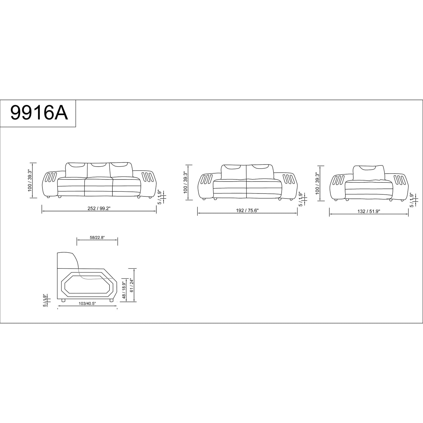 MI-9916A Matrix (White/B)