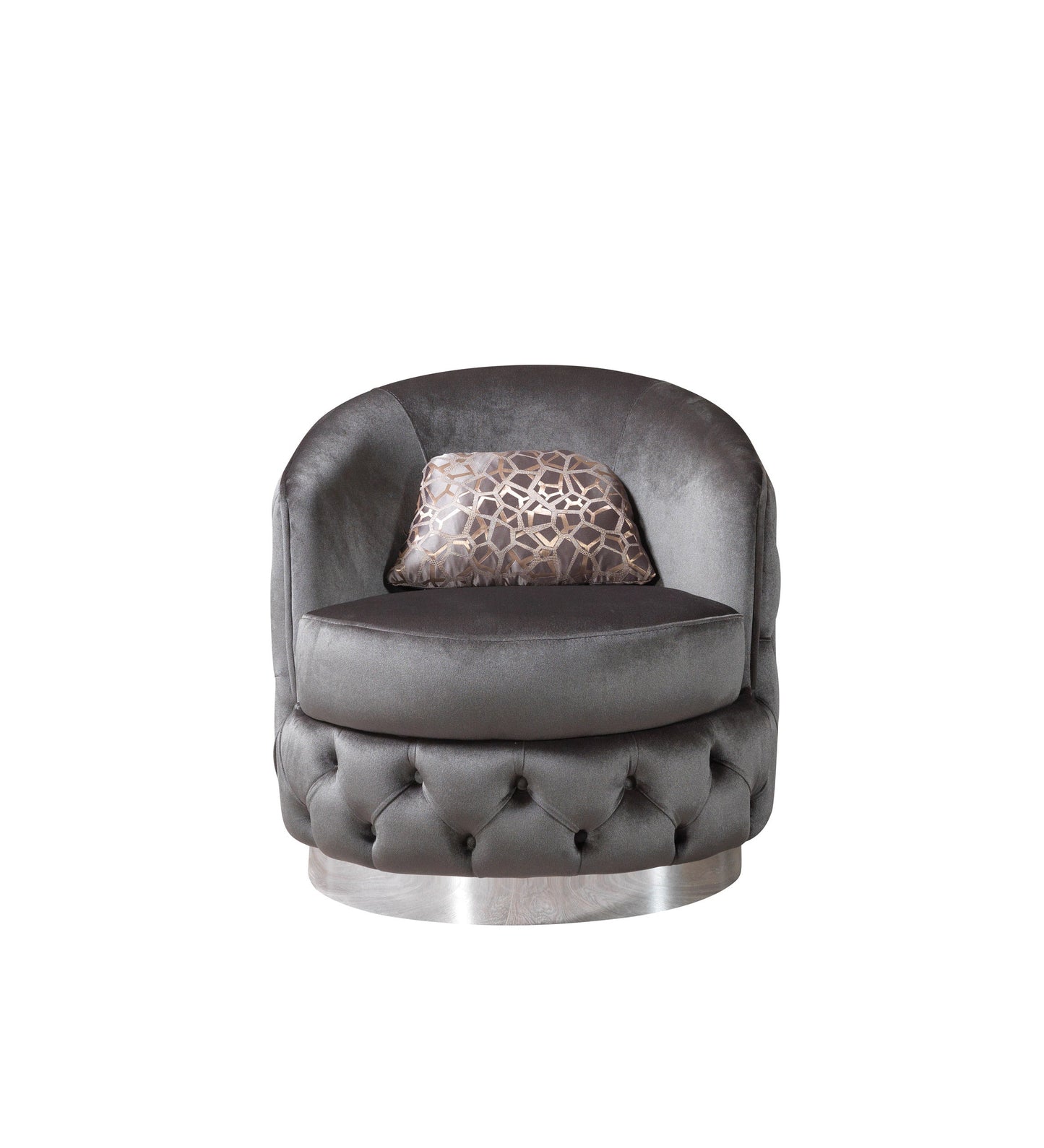 Lupino Gray Velvet Sofa 98" & Loveseat 79"