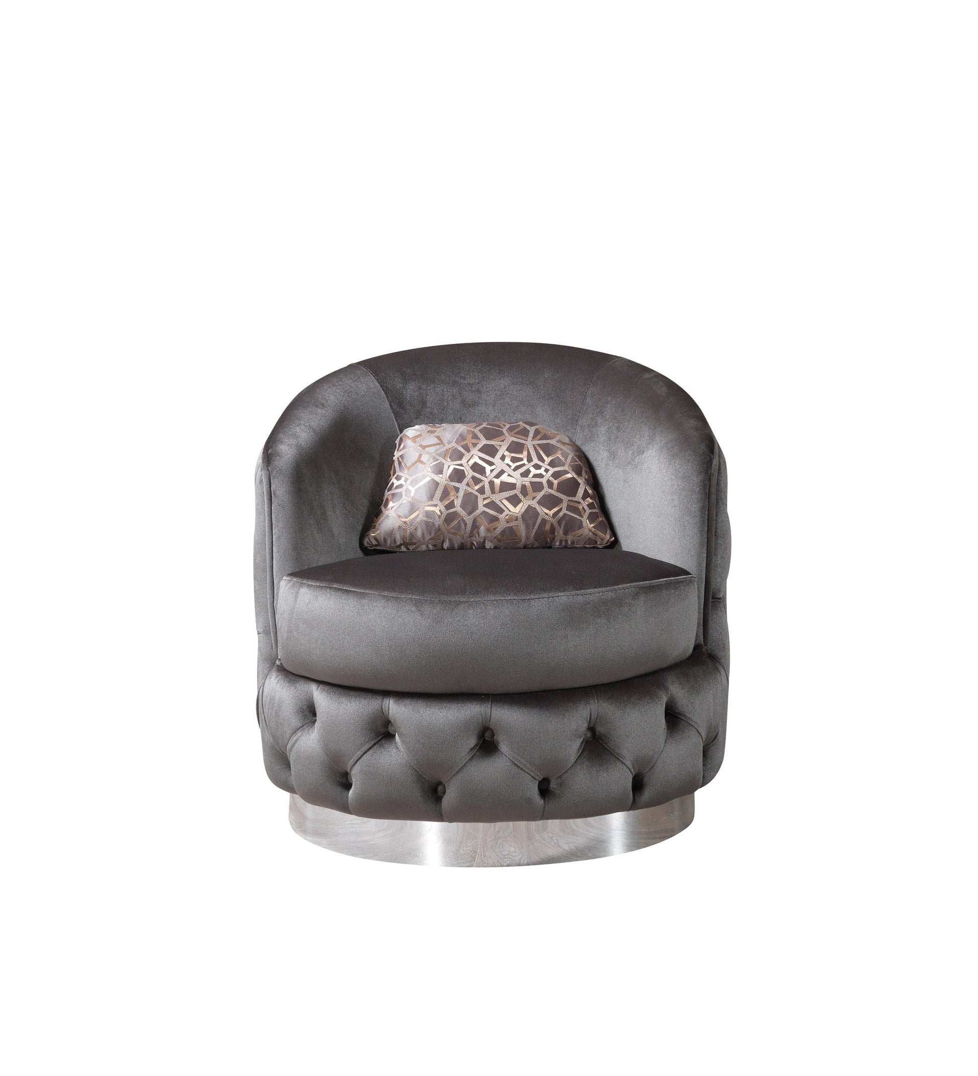 Lupino Gray Velvet Sofa 98" & Loveseat 79"