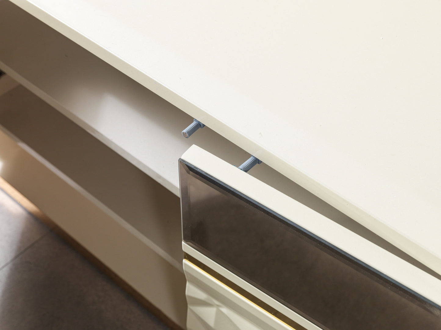 Anica Ivory Tv Stand