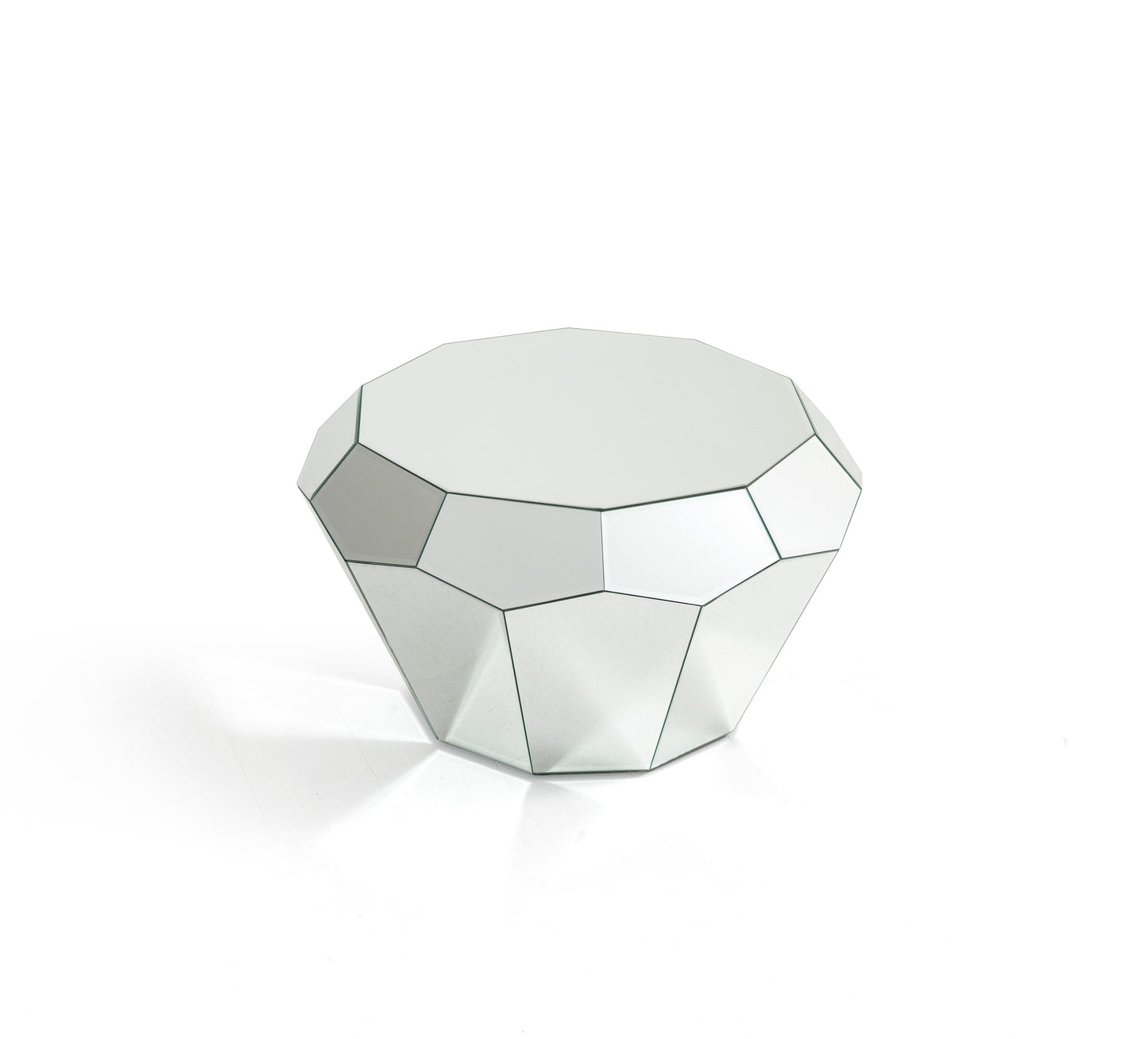 Diamond Mirrored  Coffee Table