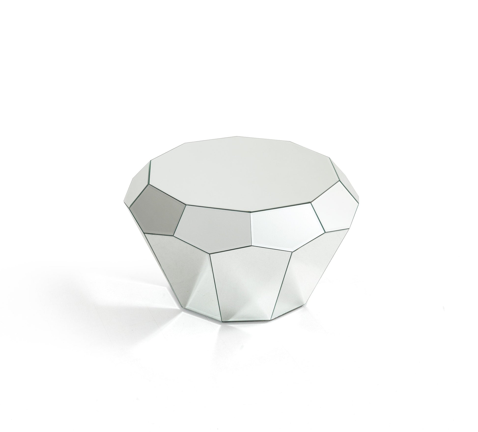 Diamond Mirrored  Coffee Table