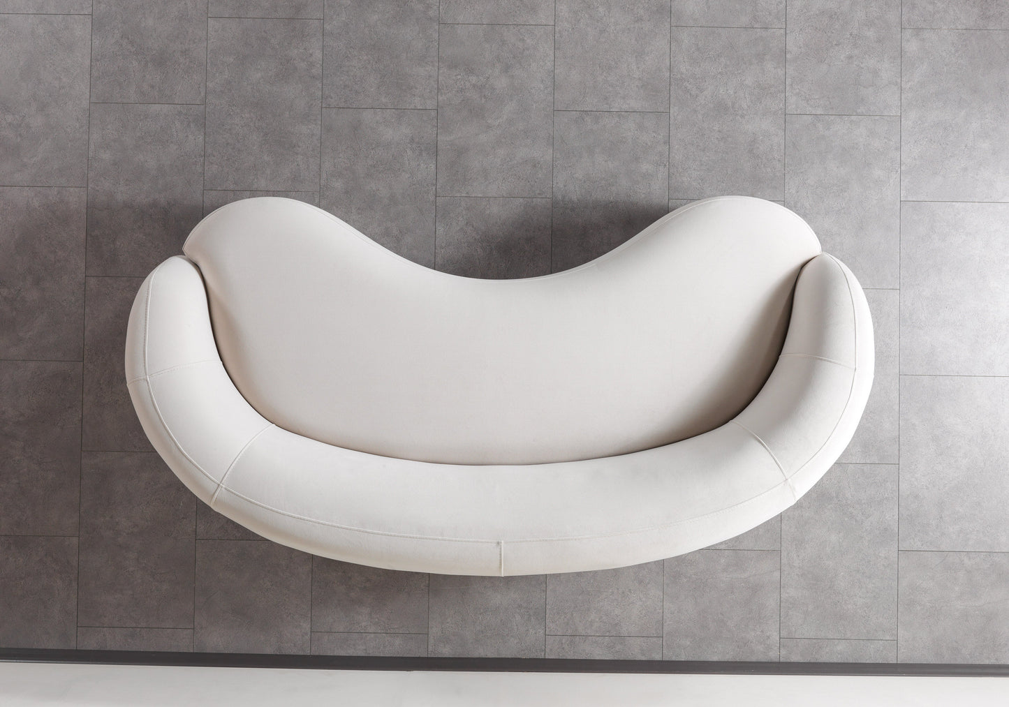 Bonita Ivory Velvet Sofa 91" & Loveseat 81"
