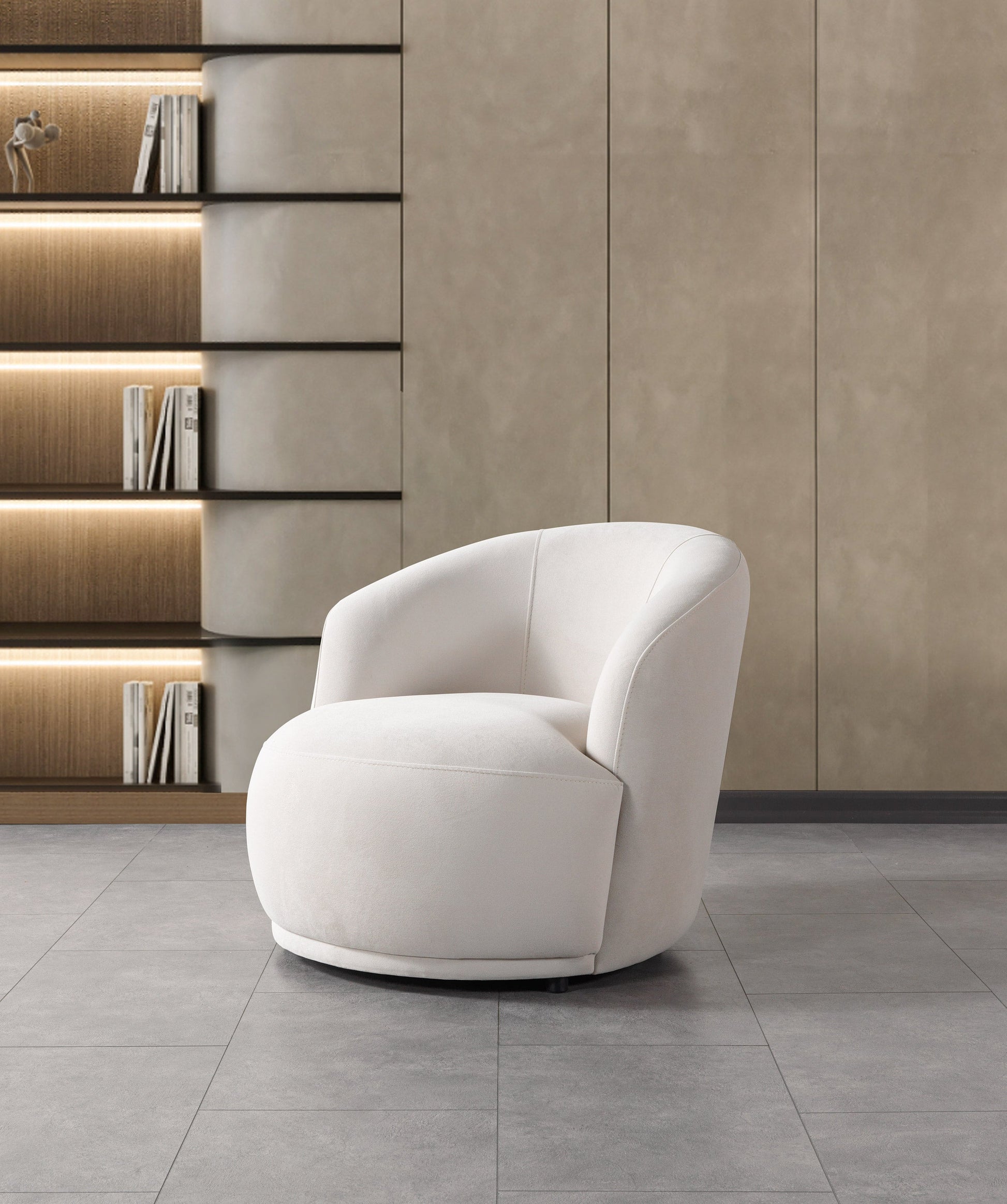 Bonita Ivory Velvet Sofa 91" & Loveseat 81"