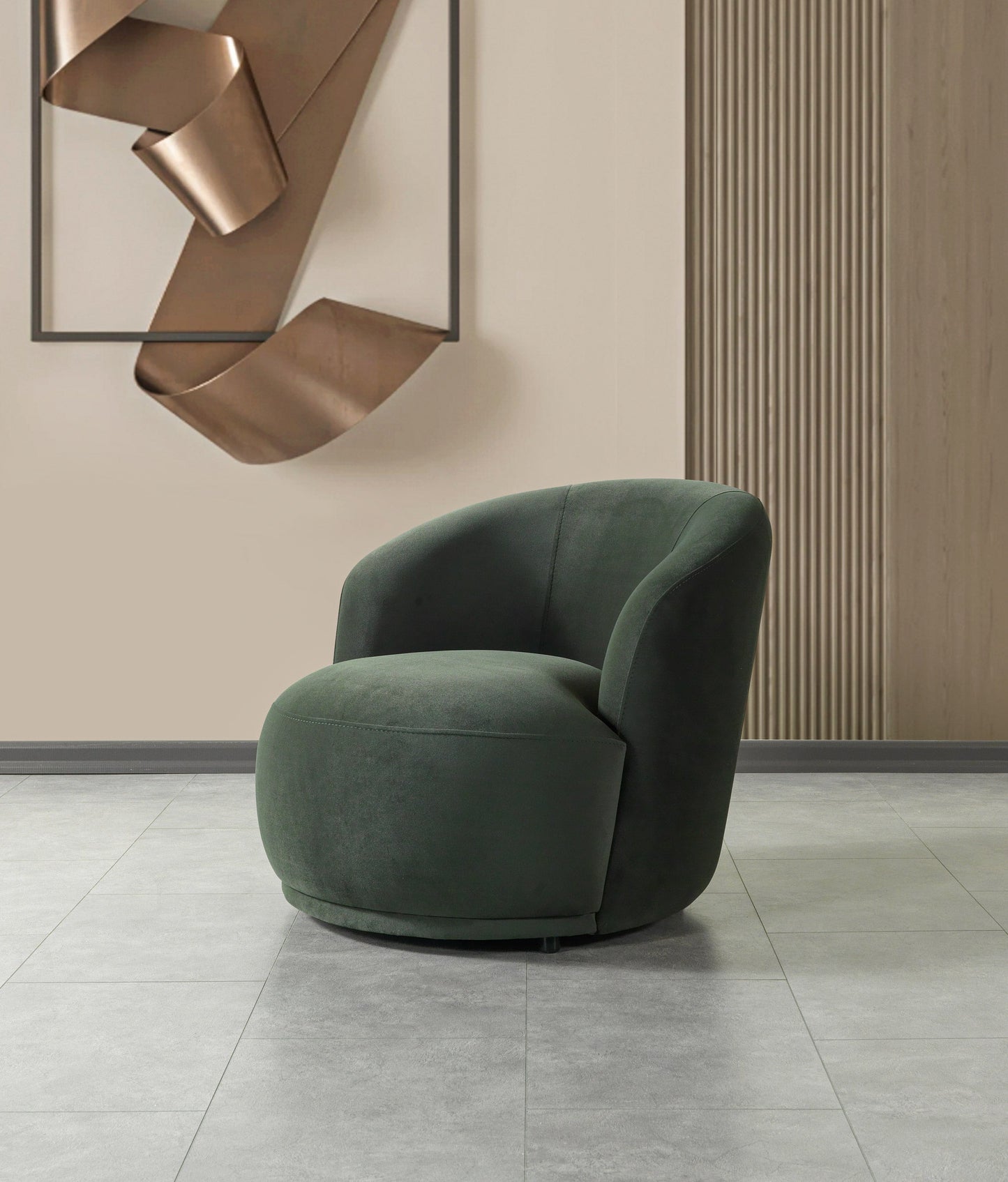 Bonita Green Velvet Sofa 91" & Loveseat 81"