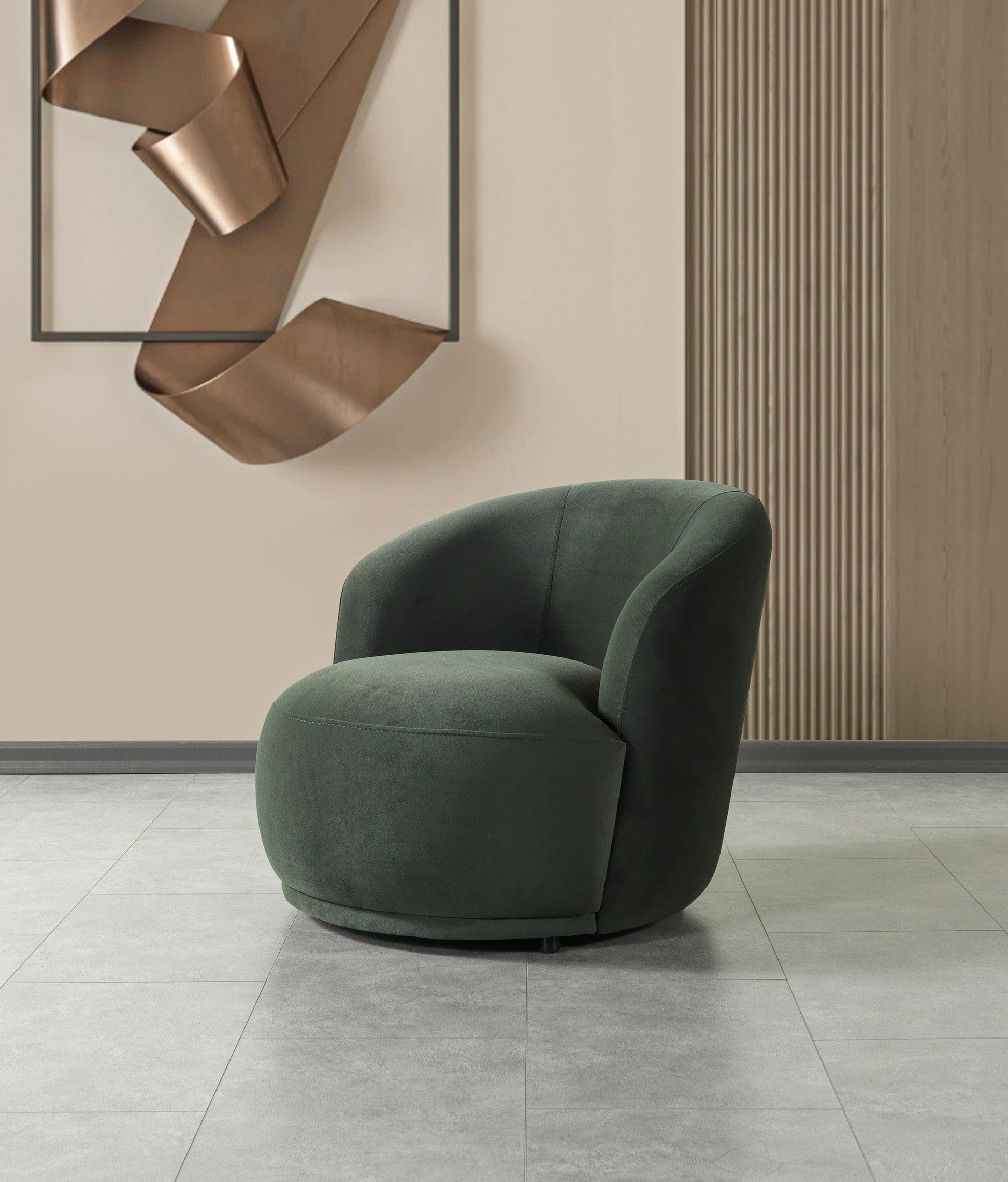 Bonita Green Velvet Sofa 91" & Loveseat 81"