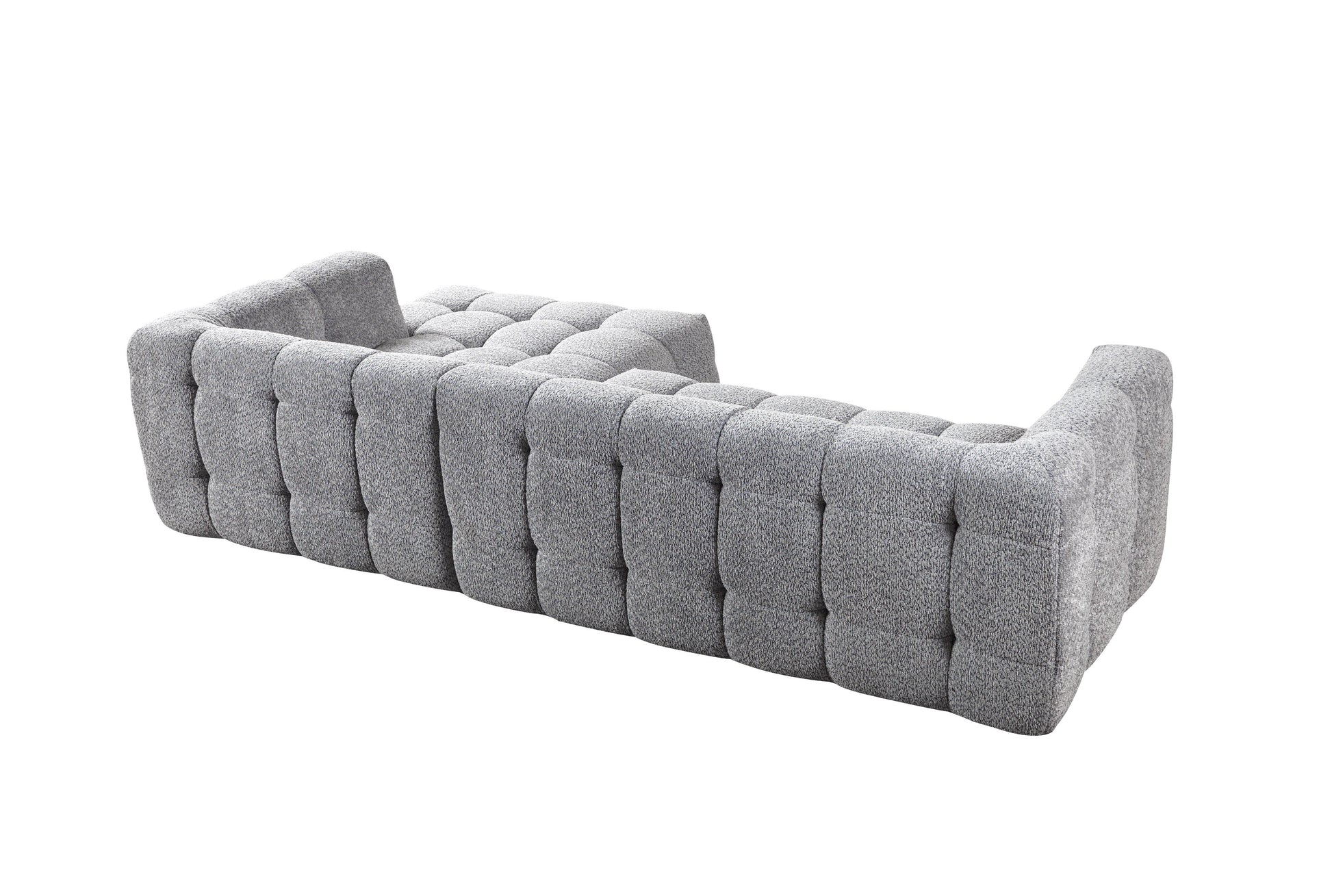 Ivy Gray Boucle RAF 110" Sectional