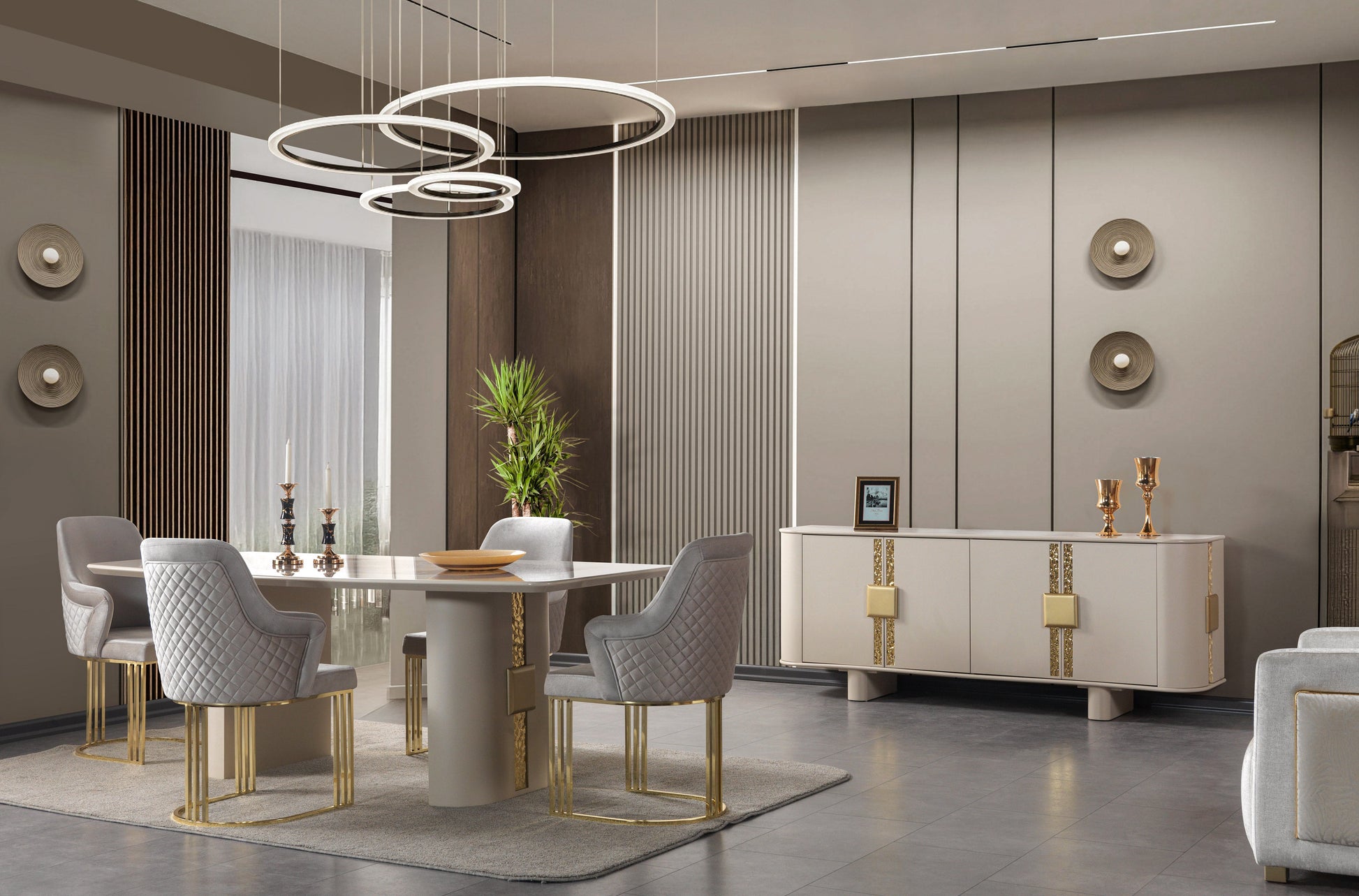 Carlina Ivory Dining Server