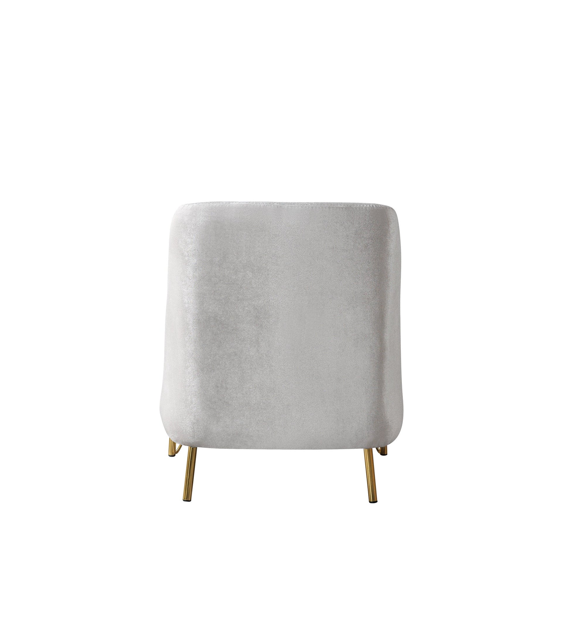 Fabiana Ivory Velvet Chair