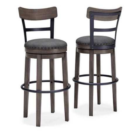 ASD388-230 Caitbrook Tall UPH Swivel Barstool