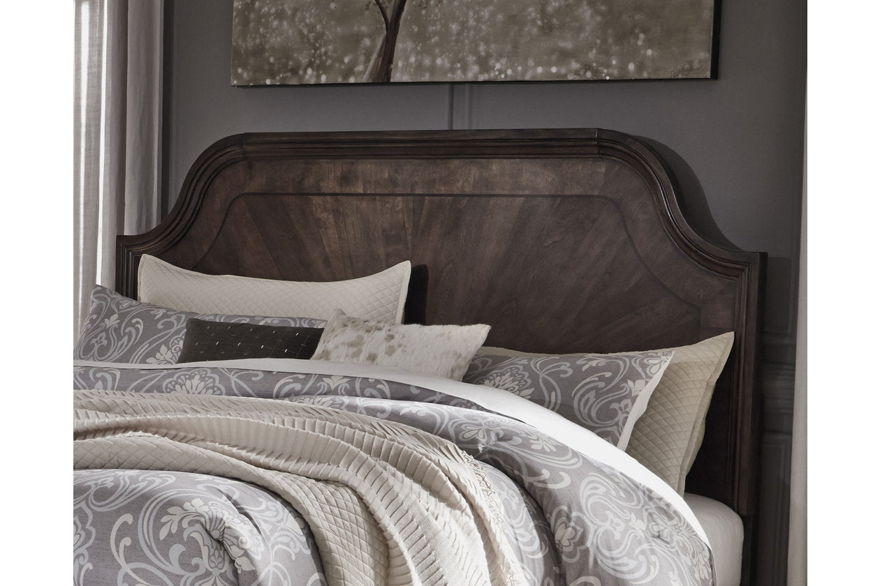 Adinton Brown Queen Panel Headboard
