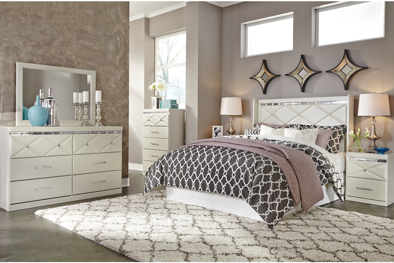 Dreamur Champagne Queen Panel Headboard (Headboard only)