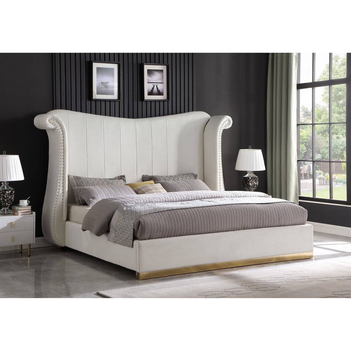 B400 Luna (Cream) 66"H