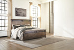 Lakeleigh Brown King/California King Panel Footboard (Footboard Only)
