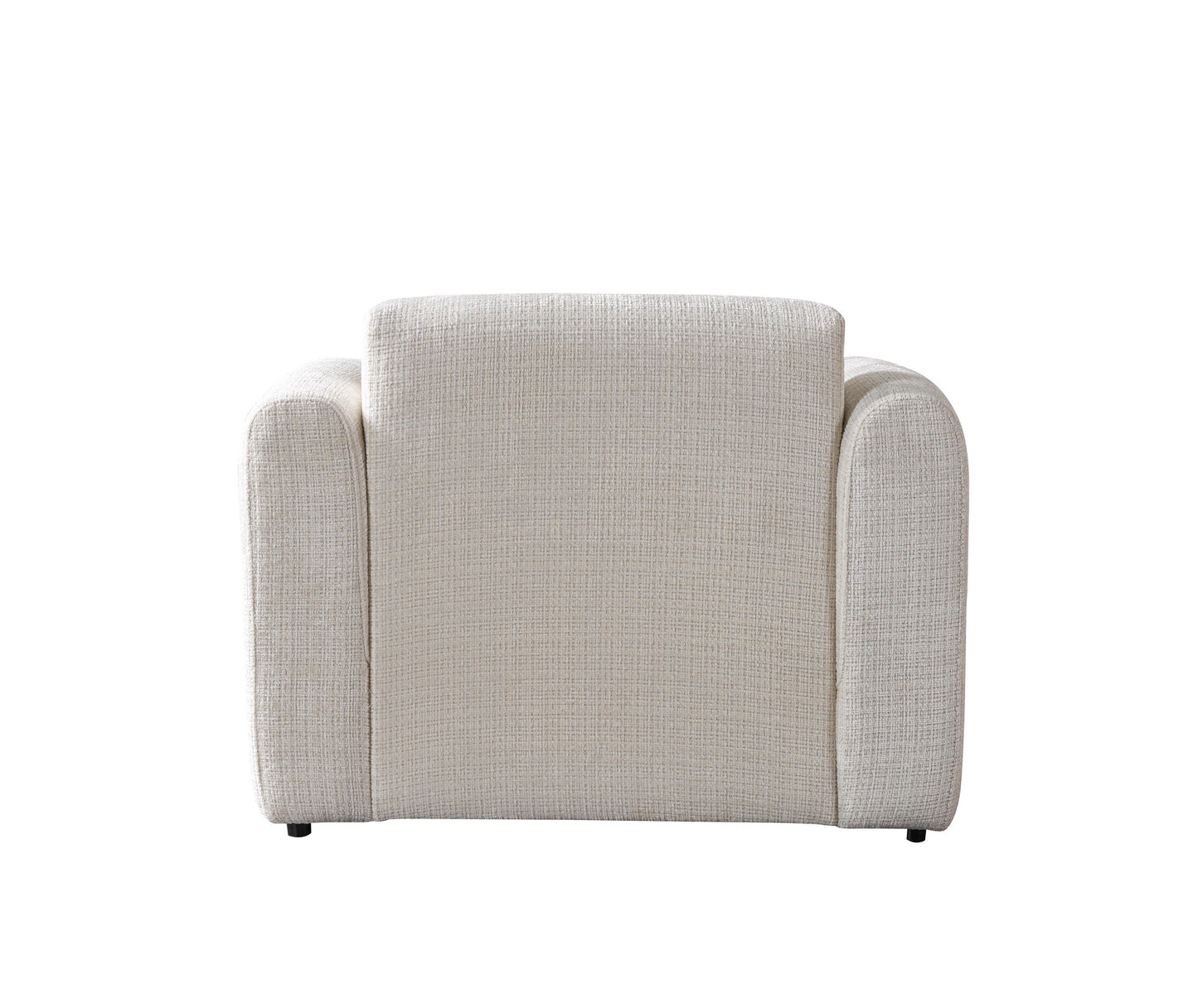 Yulia Ivory Boucle Chair