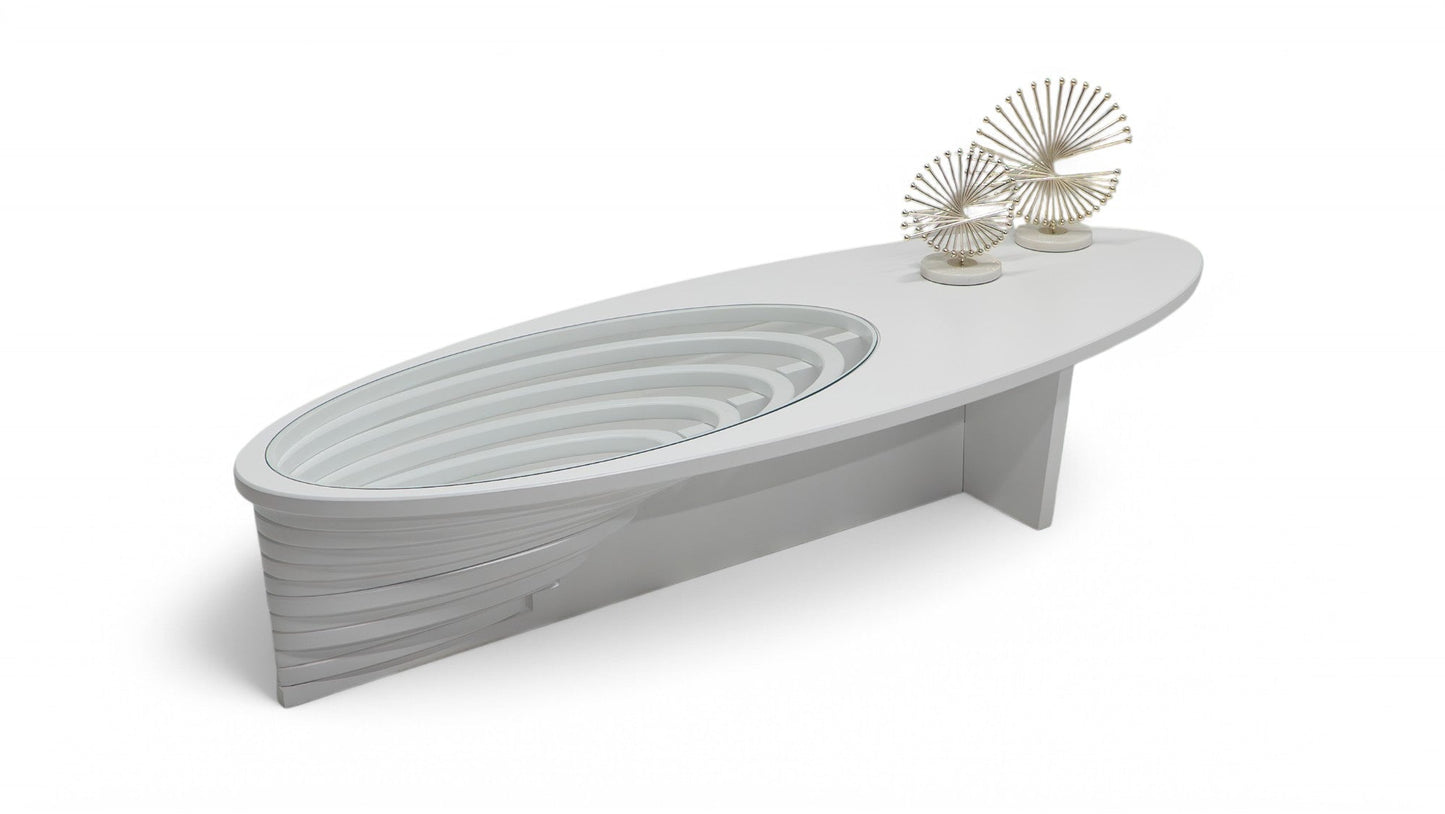 133 White Coffee Table