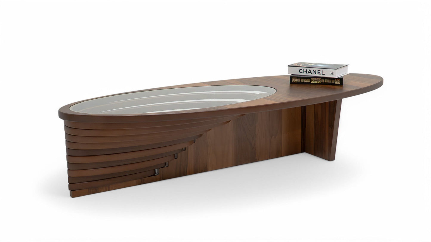 133 Walnut Coffee Table