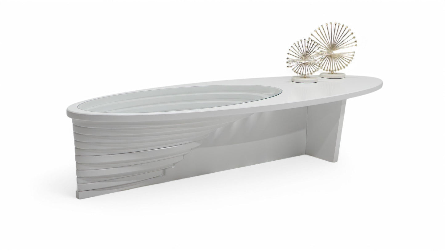 133 White Coffee Table
