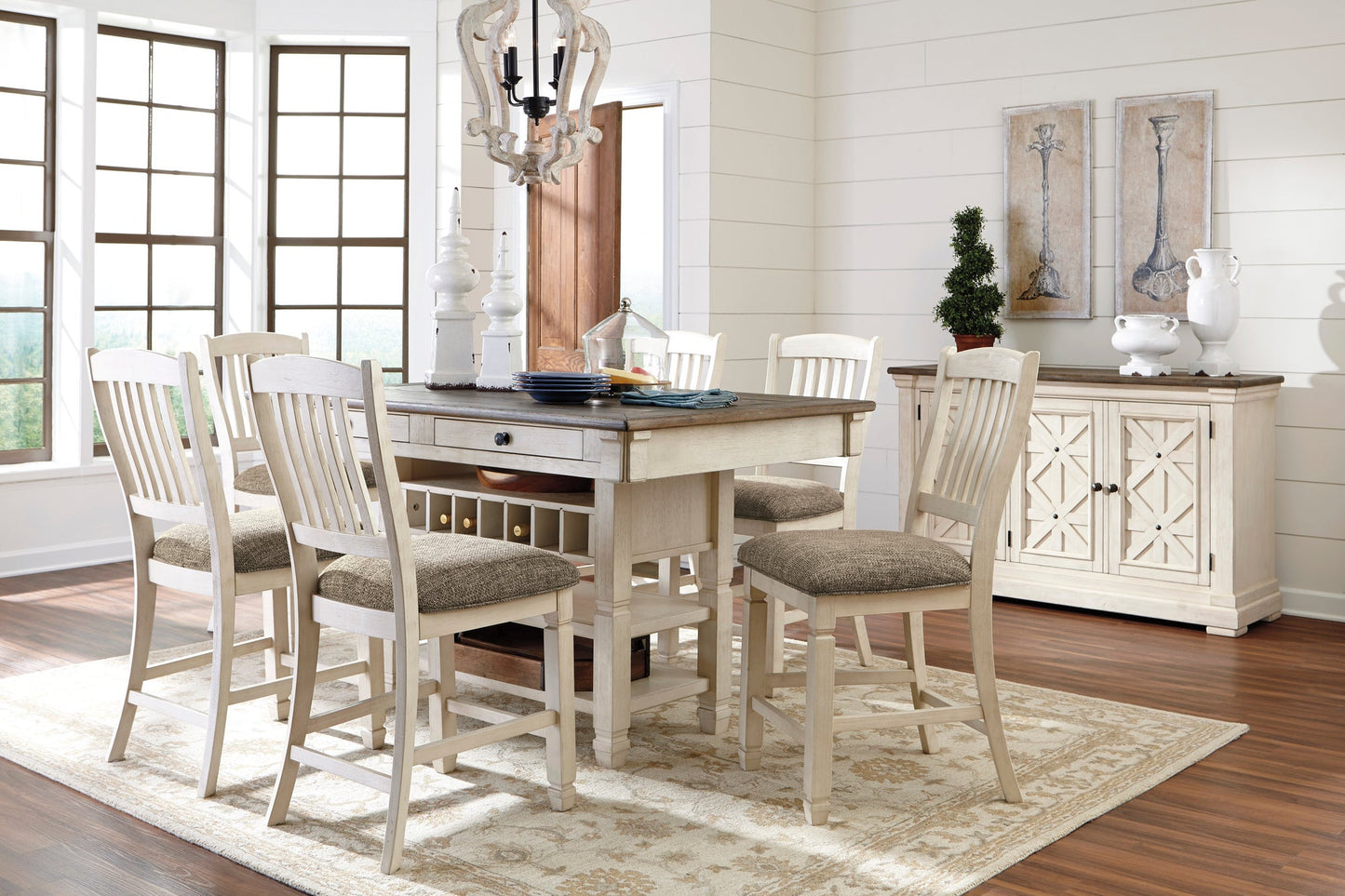 D647-32 Ashley 7PC Dining Set