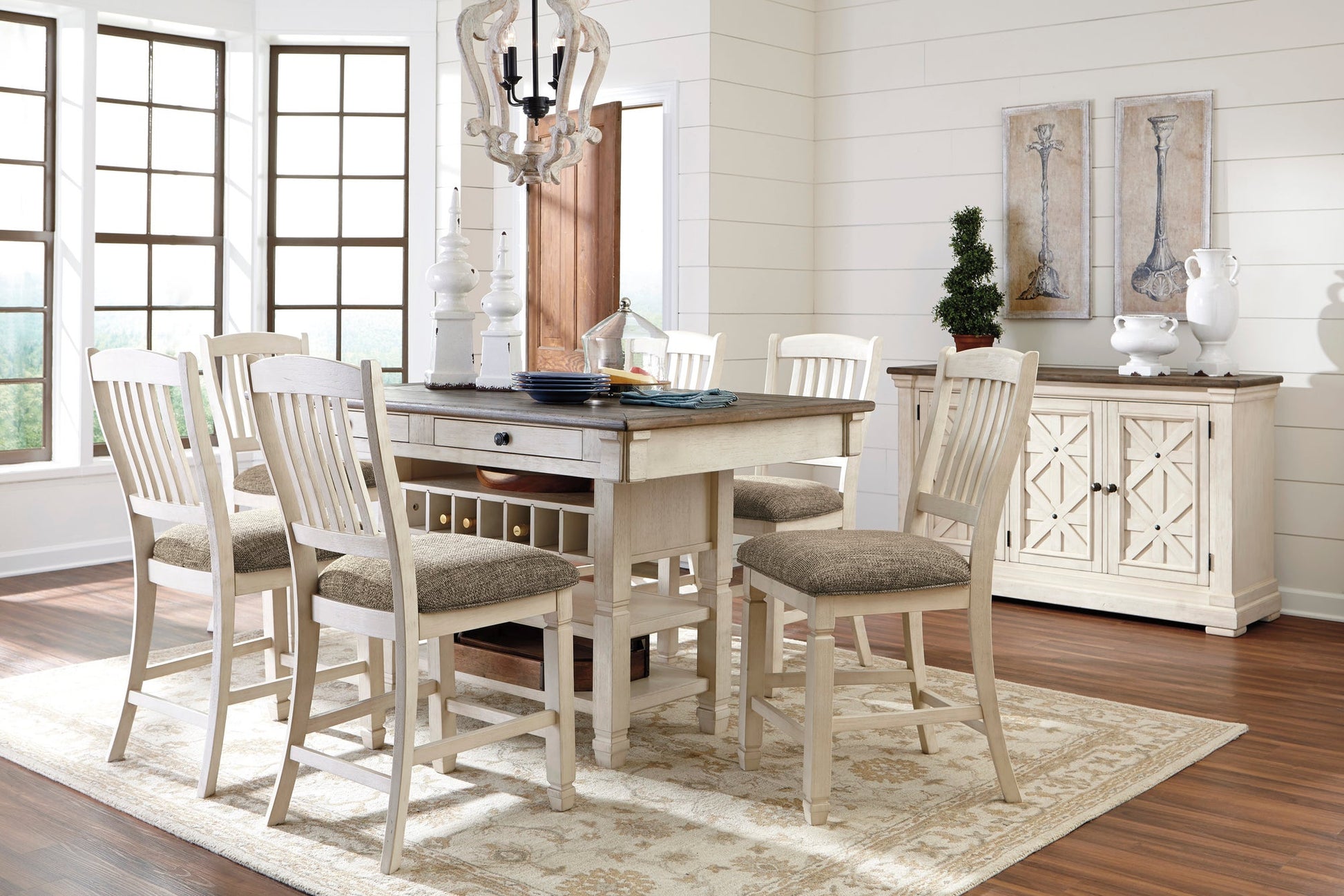 D647-32 Ashley 7PC Dining Set