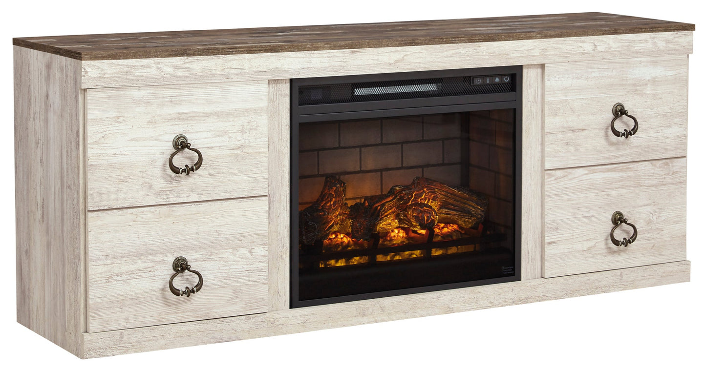 EW0267-268 - TV Stand w/Fireplace 60" L (ETA: 6/9)