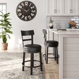 D546-624 - 24" COUNTERHEIGHT Swivel Barstool (ETA: 5/25)