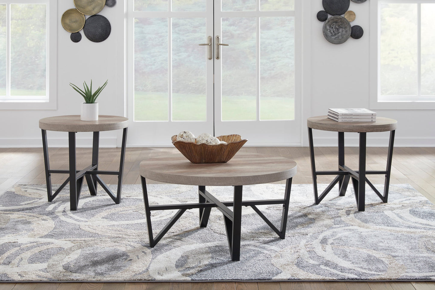Ashley T235-13 Occasional Table Set
