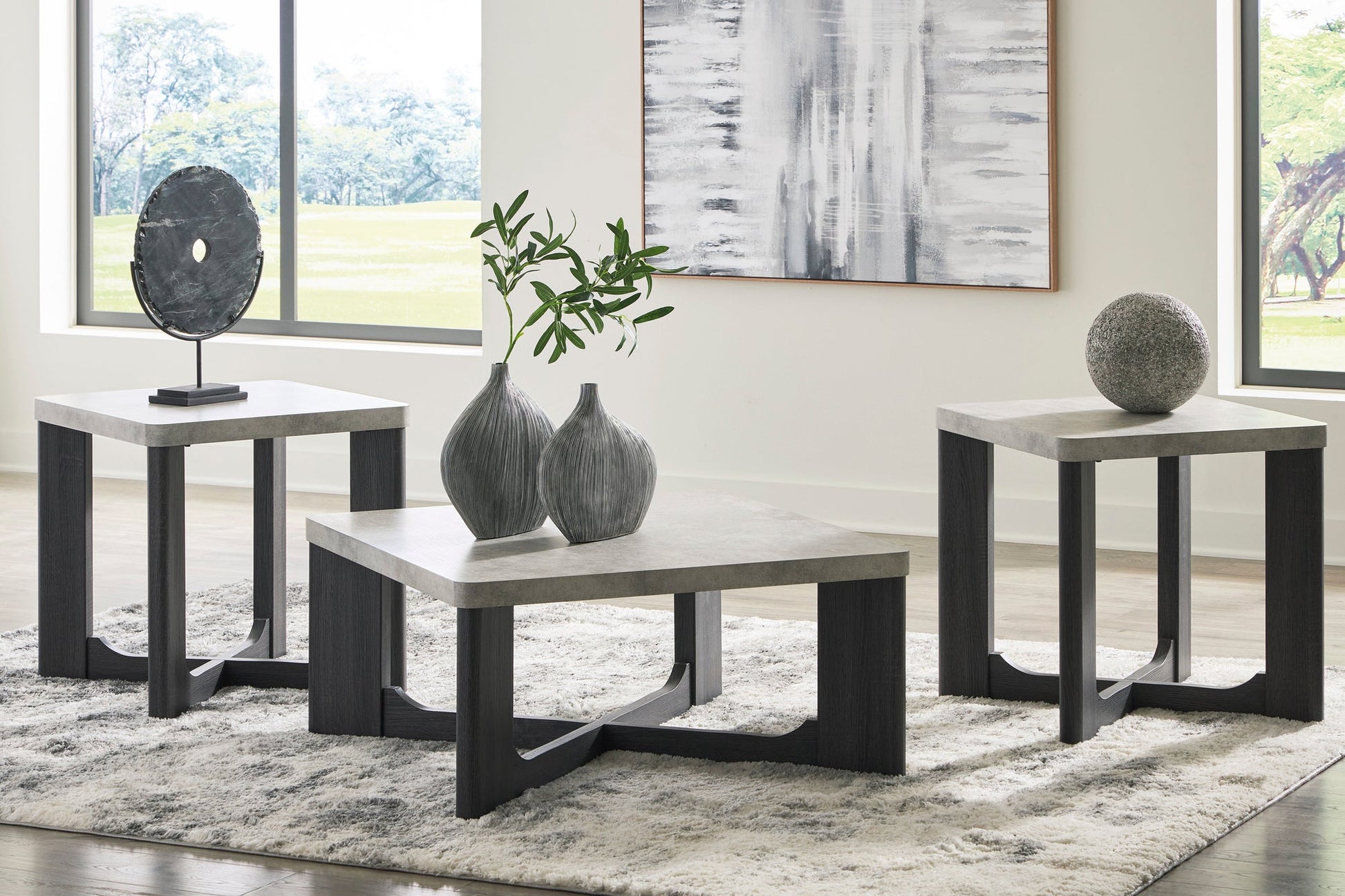 Ashley T251-13 Occasional Table Set