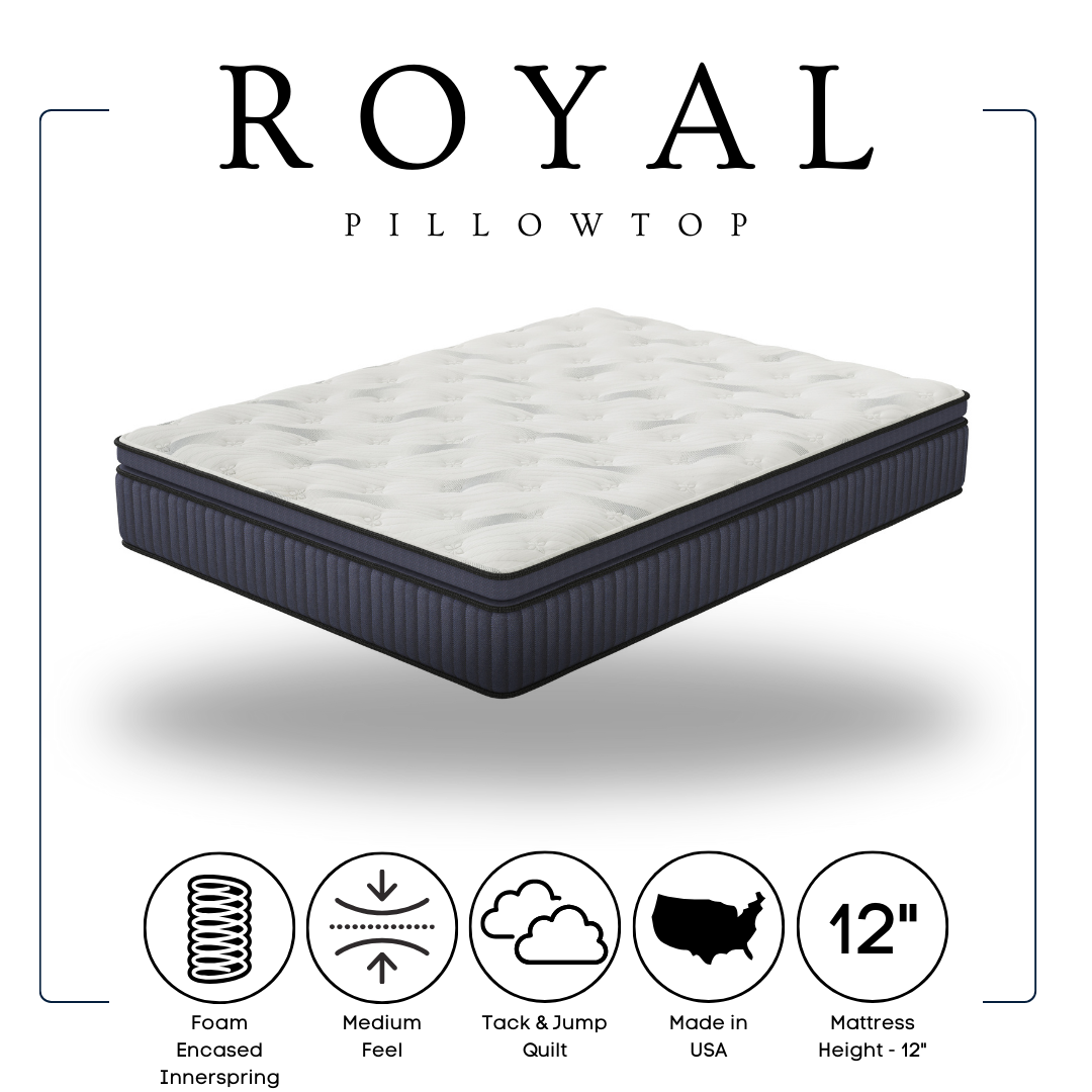 ROYAL ULTRA PLUSH 12" HYBRID - Twin, Full, Queen, King