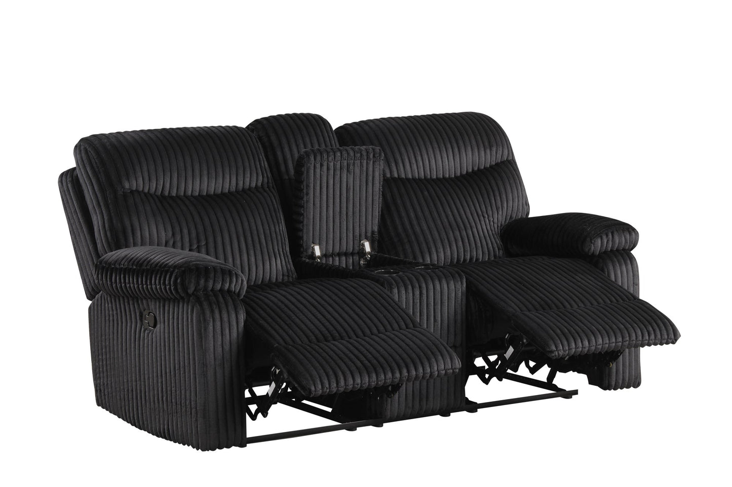 BRAVO - Black 3pc Reclining Set **ON SALE**