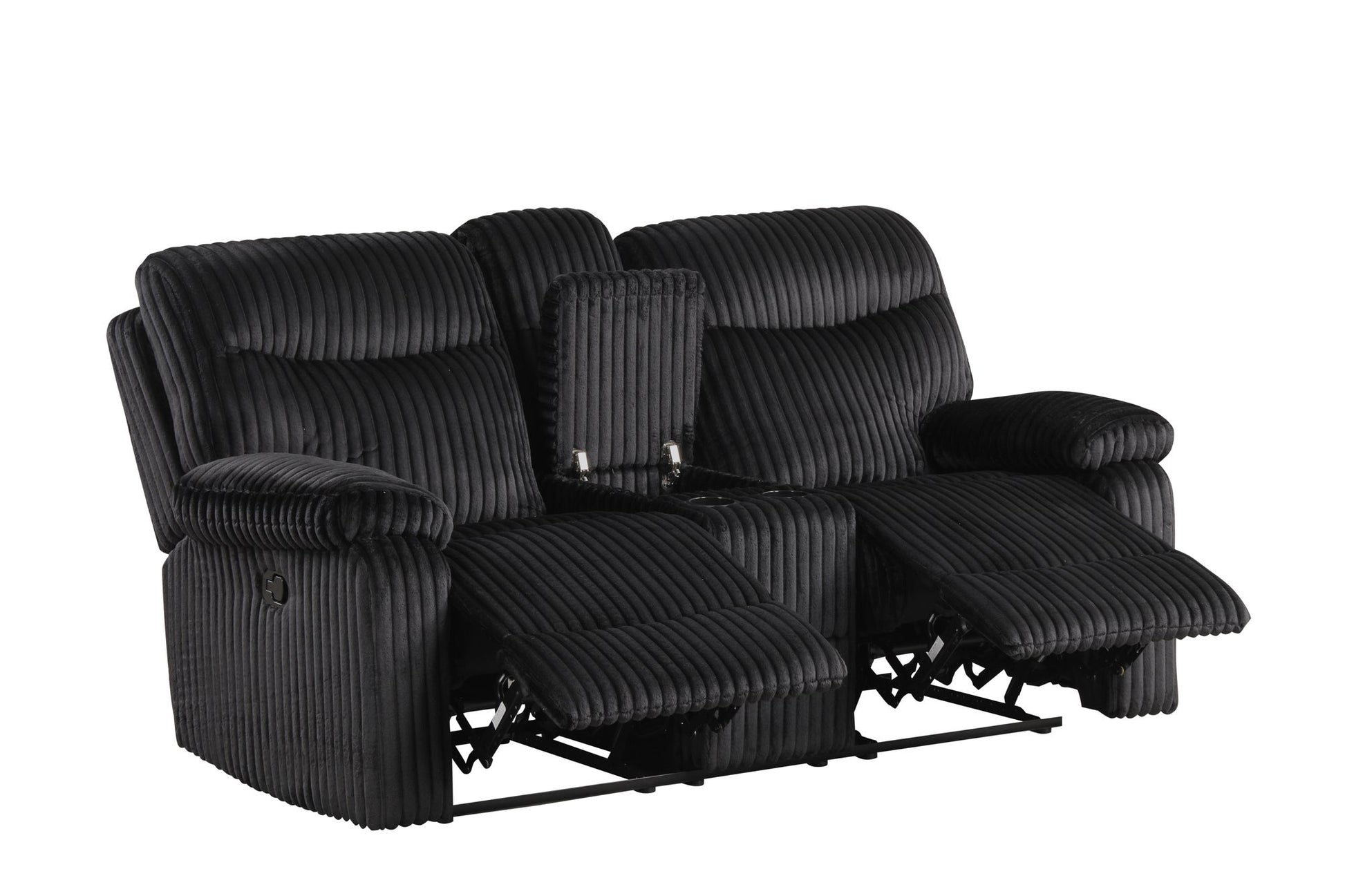 BRAVO - Black 3pc Reclining Set **ON SALE**