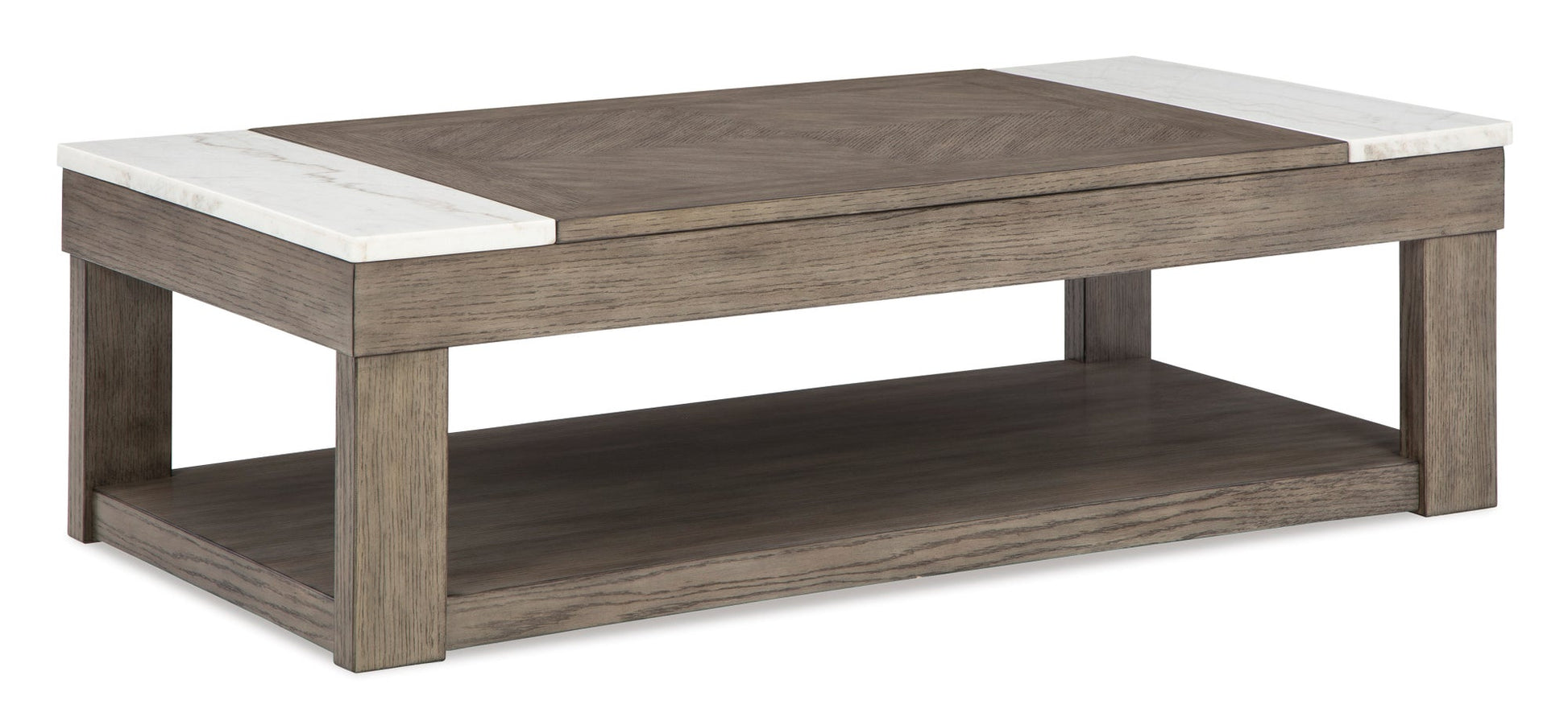 T854-9 Lift Top Cocktail Table  (MARBLE TOP)