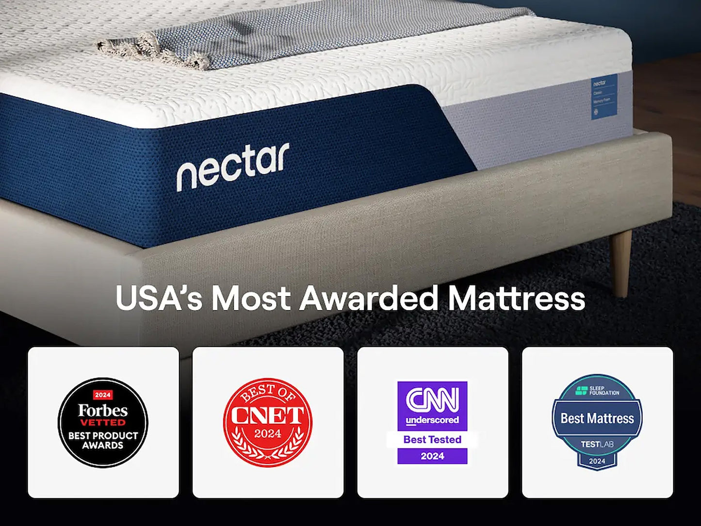 M125 - NECTAR Memory Foam (Firm) - Queen, King **NEW ARRIVAL**