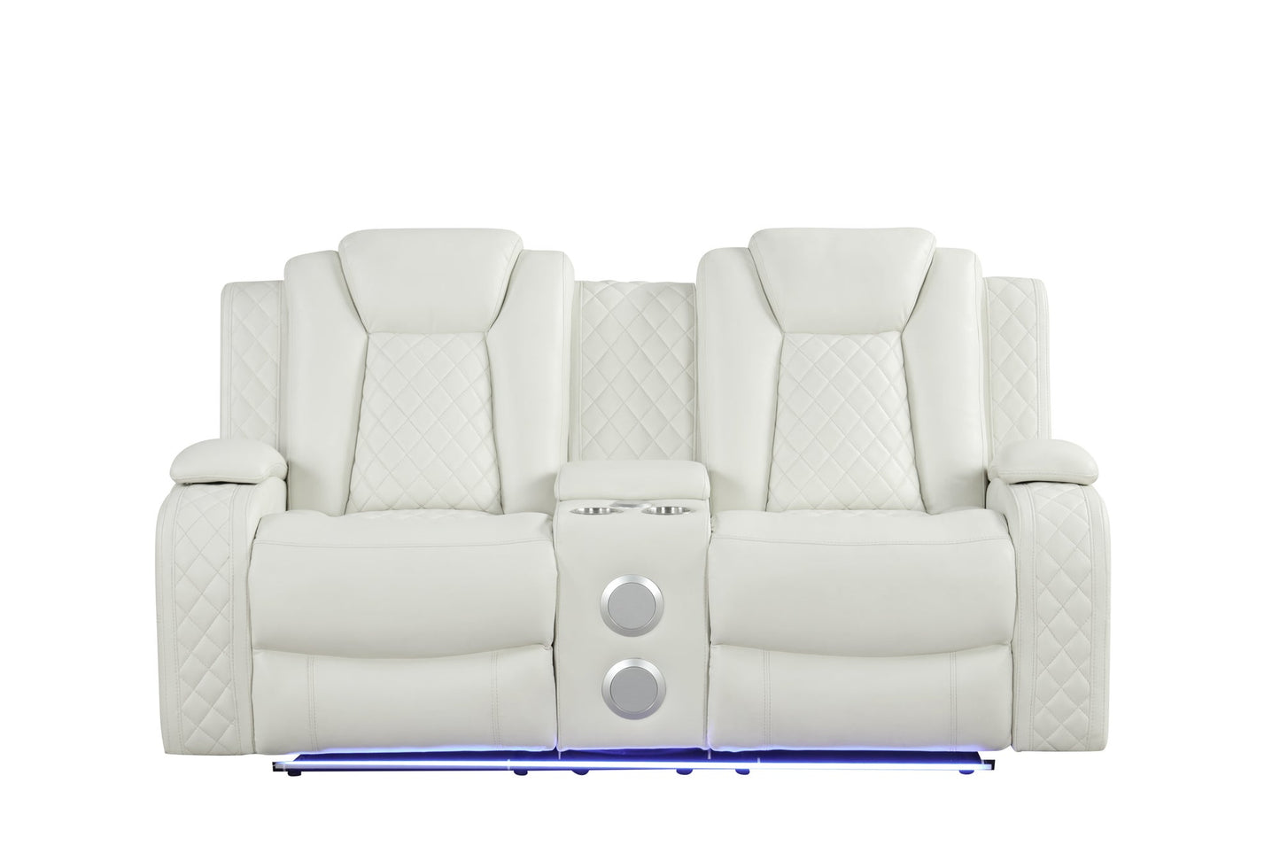 Luz White - 3PC Reclining Set