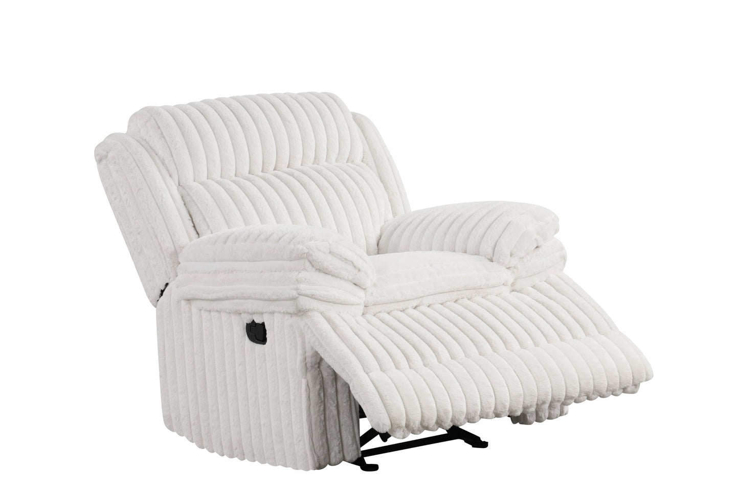 Heaven - White 2pc Reclining Set
