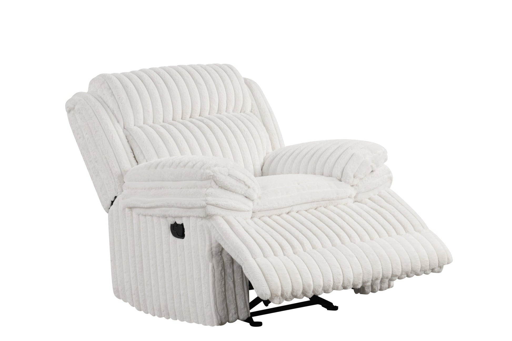 Heaven - White 2pc Reclining Set