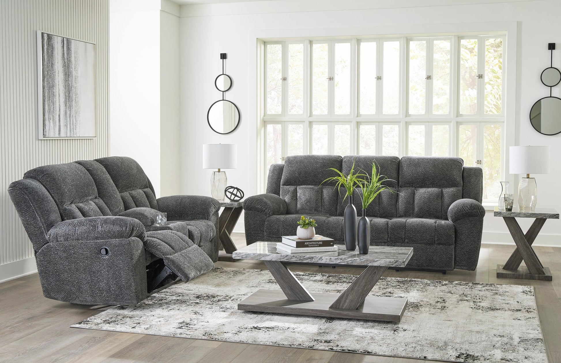 Ashley 374-06 - 2pc or 3pc Reclining Set